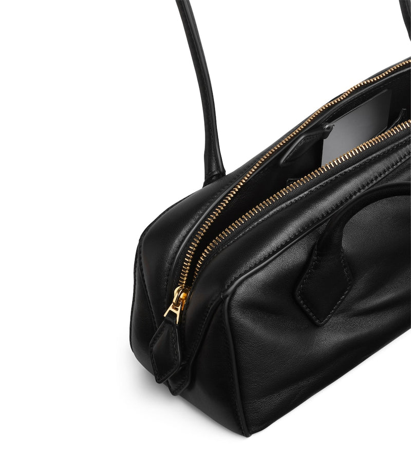 Alaïa Le Teckel medium lambskin shoulder bag, imported from the UK