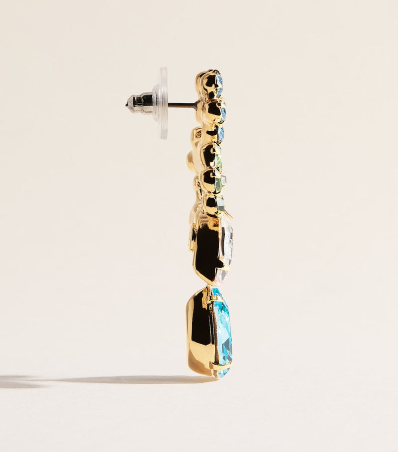 Jennifer Behr Bluebell drop earrings - British product
