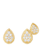 Harrods Boucheron Yellow Gold and Diamond Serpent Bohème Asymmetric Earrings- Buy online at McGrocer