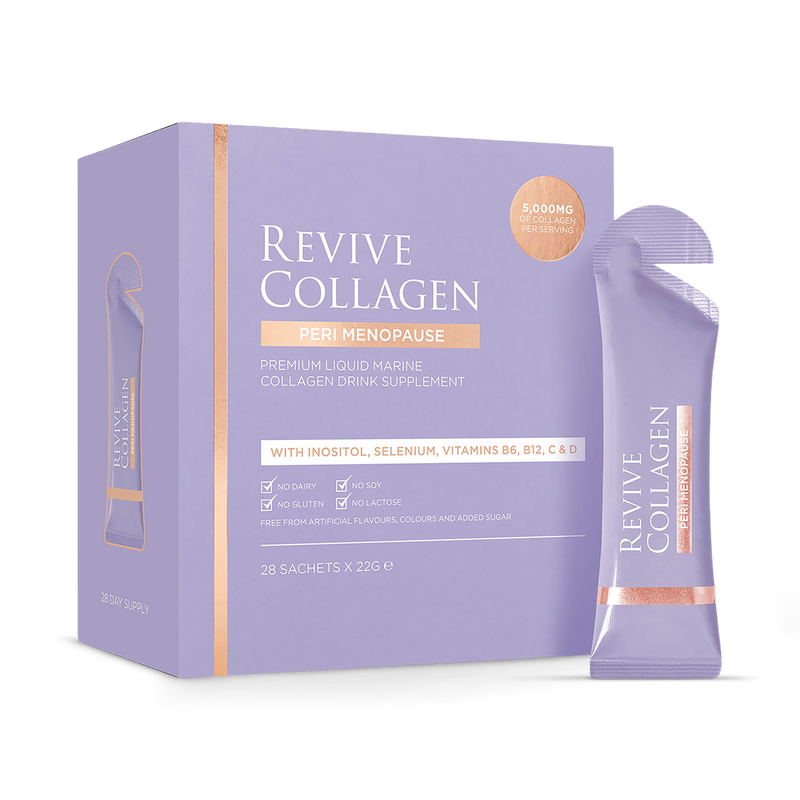 Revive Collagen peri menopause supplement 5000mg, imported from the UK