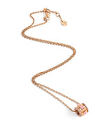Harrods MARLI New York Rose Gold Diamond and Quartzite LIFE Necklace 45cm- Buy online at McGrocer