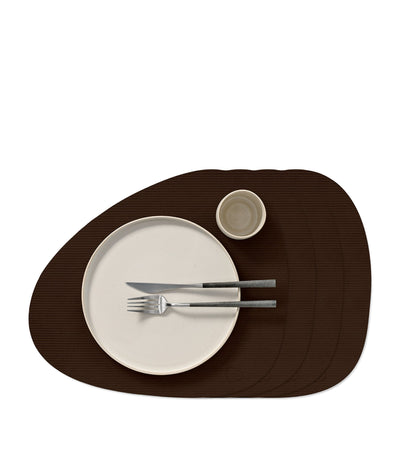 Harrods LIND DNA Large Curve Corduroy Placemat Set of 4- Buy online at McGrocer
