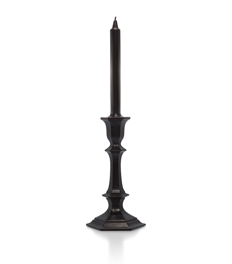 Baccarat unscented candlestick-shaped pillar candle, 20cm x 12.5cm - British product