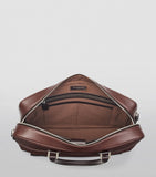 Aspinal of London Mount Street briefcase black saffiano leather (British brand)