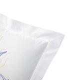 Yves Delorme Nautilus Square Oxford Pillowcase 65cm x 65cm (British brand)