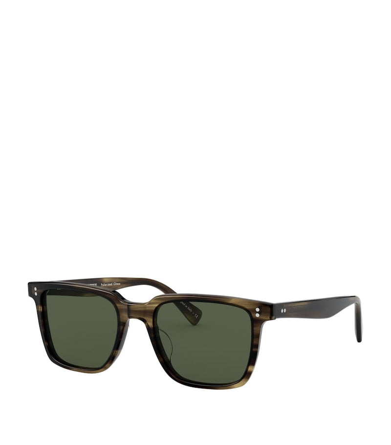 Oliver Peoples Lachman square sunglasses, imported from the UK