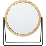 Superdrug Bullet Hyrra Bamboo Free Standing Mirror Bathroom- Buy online at McGrocer