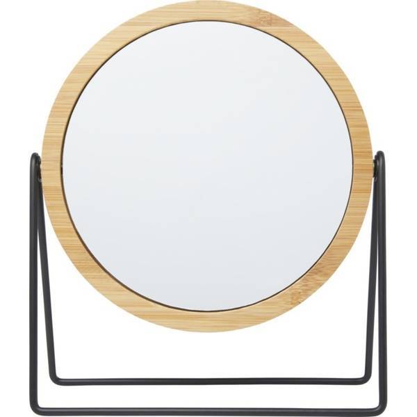 Bullet Hyrra bamboo free standing mirror - British product
