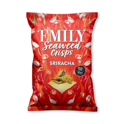 Holland & Barrett Emily Sriracha Seaweed Crisps 50g- Buy online at McGrocer