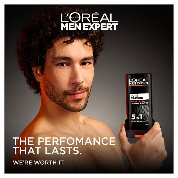 L'Oreal Paris Men Expert Shower Gel 300ml, imported from the UK