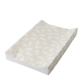 The Tiny Bed Company anti-roll changing mat Palm Bay greige 69x44cm (British brand)