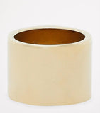 Dolce&Gabbana engraved logo-plaque ring in brass (British brand)