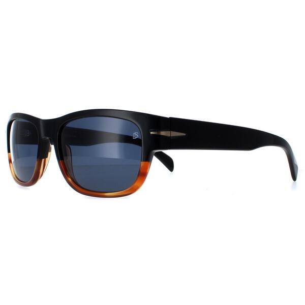 David Beckham black men's rectangular sunglasses, UK version