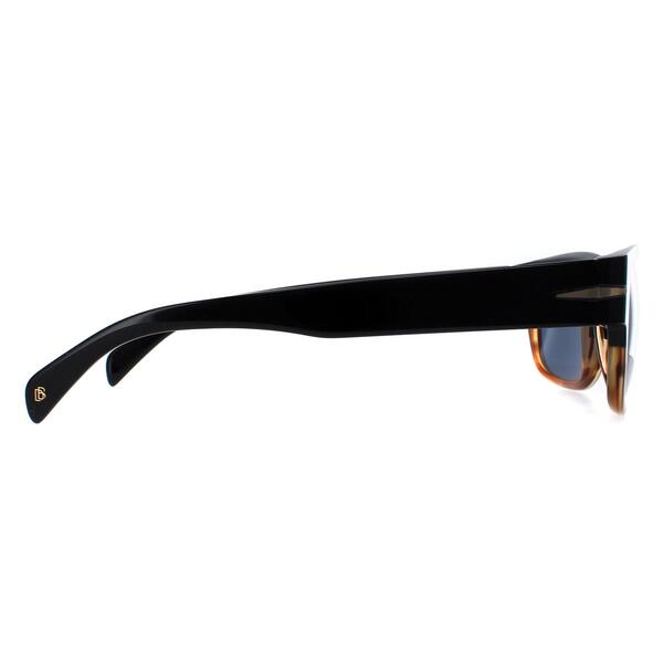 David Beckham black men's rectangular sunglasses, UK version