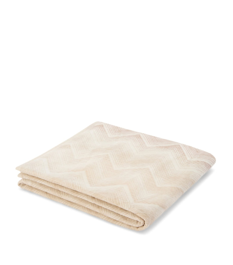Missoni Home Marea bath sheet 100cm x 150cm - British product