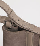 Harrods Tusting medium suede cross-body bag, UK version