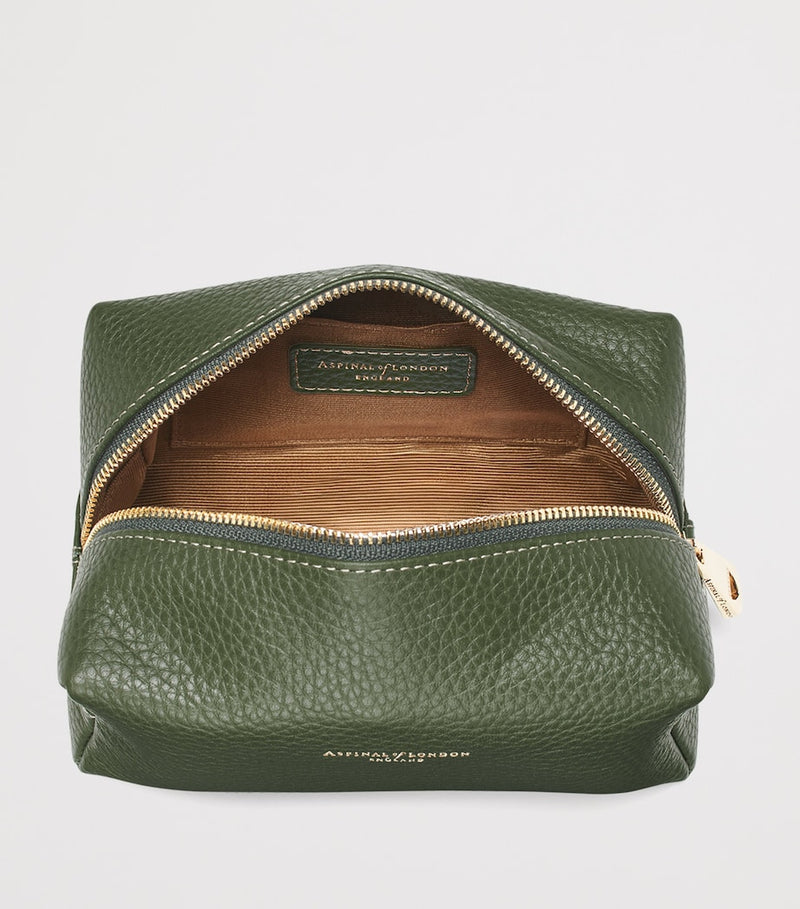 Aspinal of London medium leather cosmetic case, imported from the UK