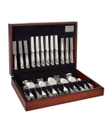 Harrods Carrs Silver Kings Silver Plated 44-Piece Cutlery Set- Buy online at McGrocer