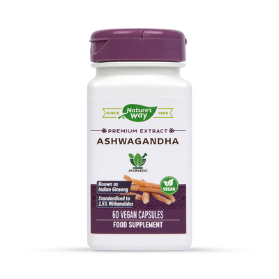 Holland & Barrett Nature's Way Ashwagandha Root Extract 60 Capsules- Buy online at McGrocer