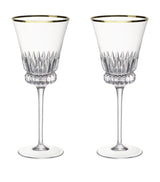 Harrods Villeroy & Boch Grand Royal Gold Red Wine Glasses Set of 2 (200ml)- Buy online at McGrocer