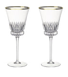 Villeroy & Boch Grand Royal Gold red wine glasses 200ml (British brand)