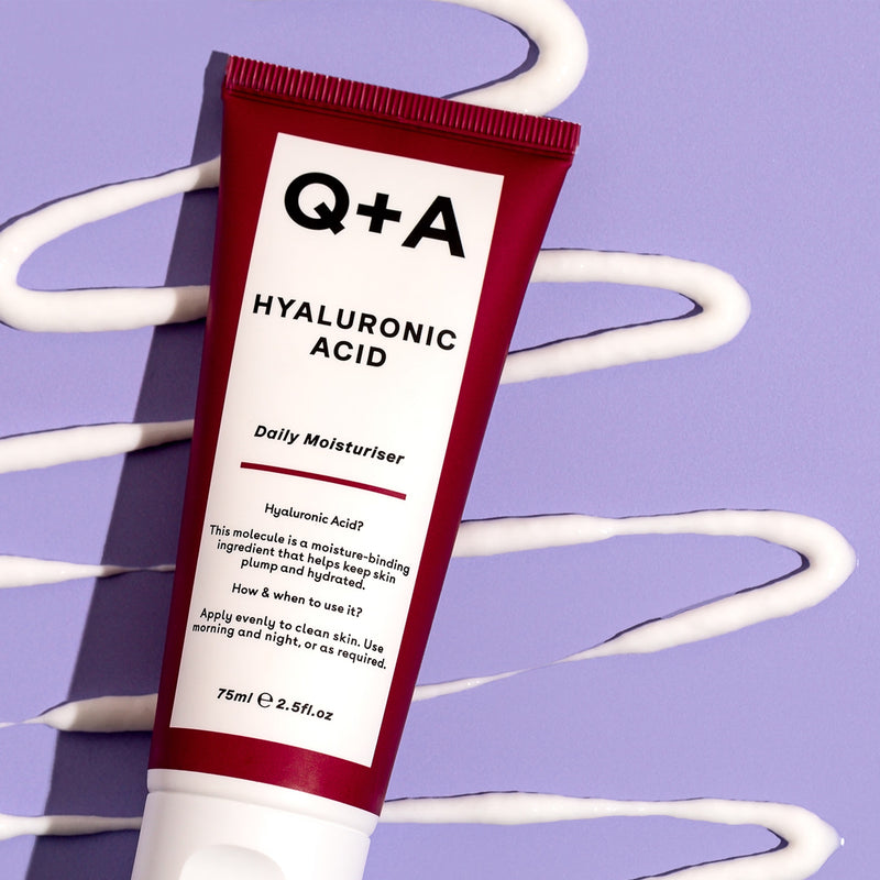 Q+A Hyaluronic Acid Daily Moisturiser 75ml (British brand)
