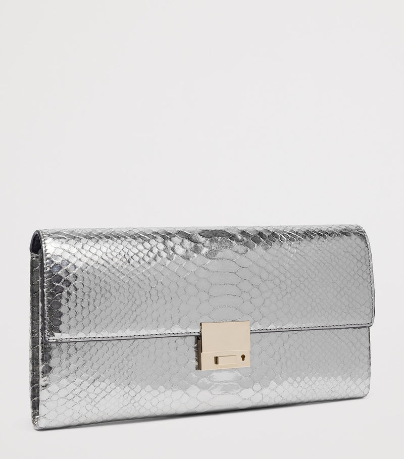 TOM FORD large laminated leather clutch bag, UK version