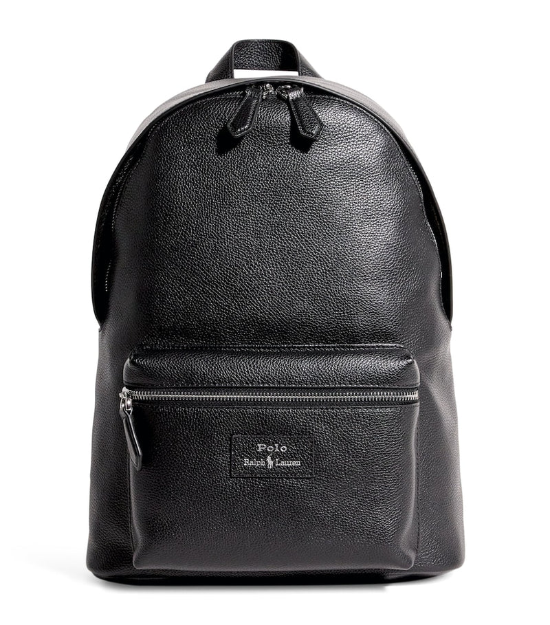 Polo Ralph Lauren pebbled leather backpack (British brand)