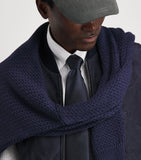 Isaia silk woven tie 6cm - British product