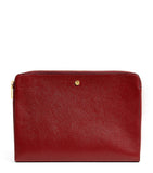Harrods large pebbled leather pouch - British product