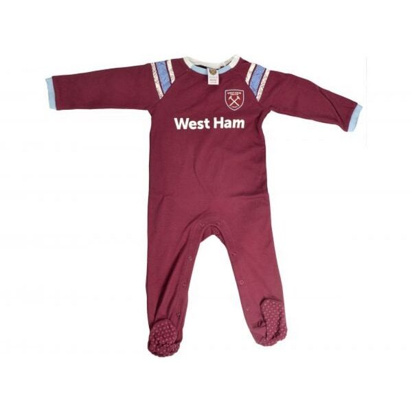 West Ham United FC Baby Sleep Suit 2018 (0-3 Months) GOODS Superdrug