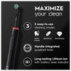 Oral-B Pro 3 black electric toothbrush travel case - British product
