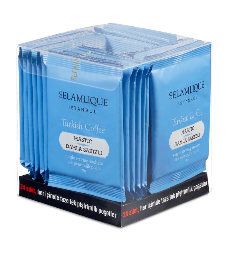 Selamlique Turkish coffee mastic 24 bags - British product