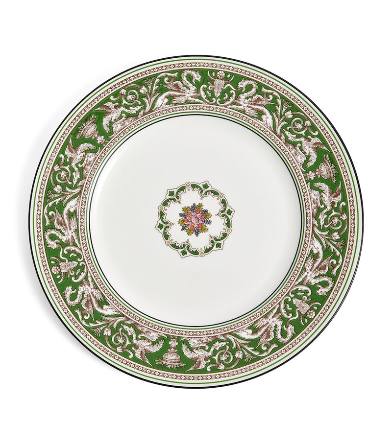 Wedgwood Florentine Verde plate 27.5cm (British brand)