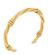 Harrods Saint Laurent Twisted Thread Open Cuff Bracelet- Buy online at McGrocer