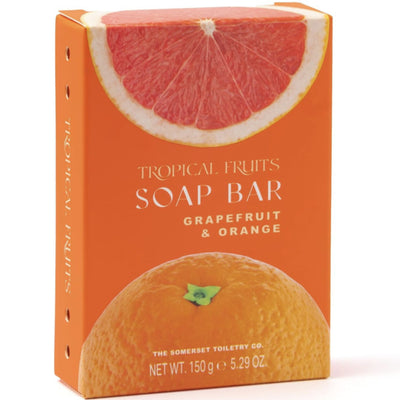 Tropical Fruits Grapefruit & Orange Glycerine Soap Bar 150g