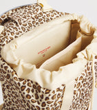 Konges Sløjd leopard print clover backpack 12L (British brand)