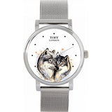 Superdrug Toff London White Ladies Wolves in Love Watch- Buy online at McGrocer