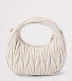 Miu Miu Wander matelassé leather top-handle bag (British brand)