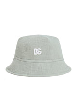Harrods Dolce&Gabbana Kids Cotton DG Bucket Hat- Buy online at McGrocer