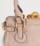 Chloé small leather Paddington top-handle bag, imported from the UK