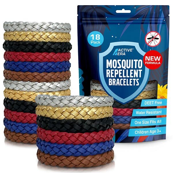 Active Era mosquito repellent bands 18 pack (British brand)