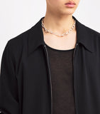 Bleue Burnham sterling silver link necklace, UK version