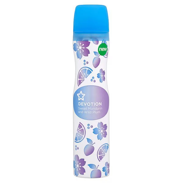 Superdrug Devotion Female Body Spray 75ml - British product