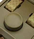WOLF Earth Single Watch Winder apple leather watch winder (British brand)