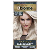 Superdrug Bblonde Maximum Blonding Bleach Kit No 1 25g Powder 75ml Cream Peroxide- Buy online at McGrocer