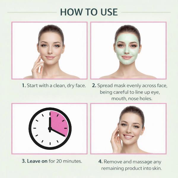 Danielle Creations collagen face sheet masks 5 pack, UK version