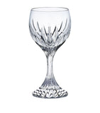 Baccarat Massena white wine glass with bevel cuts 200ml - British product