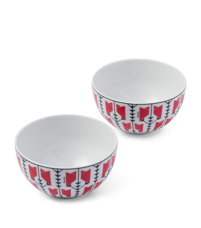 Harrods Prada Set of 2 Vienna Arrows Cereal Bowls (12cm) - اشترِ عبر الإنترنت من McGrocer