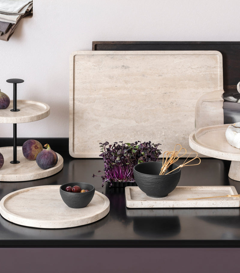 Villeroy & Boch Manufacture Travertine Serving Platter 40.5cm (British brand)